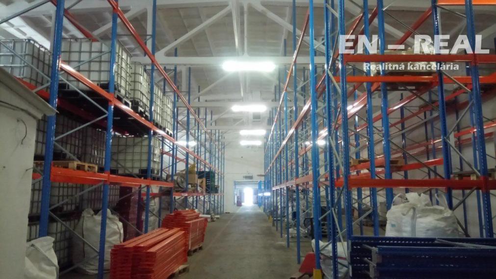 Na prenájom skladové/výrobné priestory+kancelárie/zázemie v priemyselnom areály, Košice IV