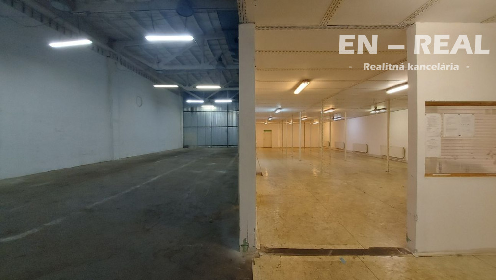 NA PRENÁJOM SKLADOVÉ-VÝROBNÉ-KANCELÁRSKE PRIESTORY, Košice Nad Jazerom