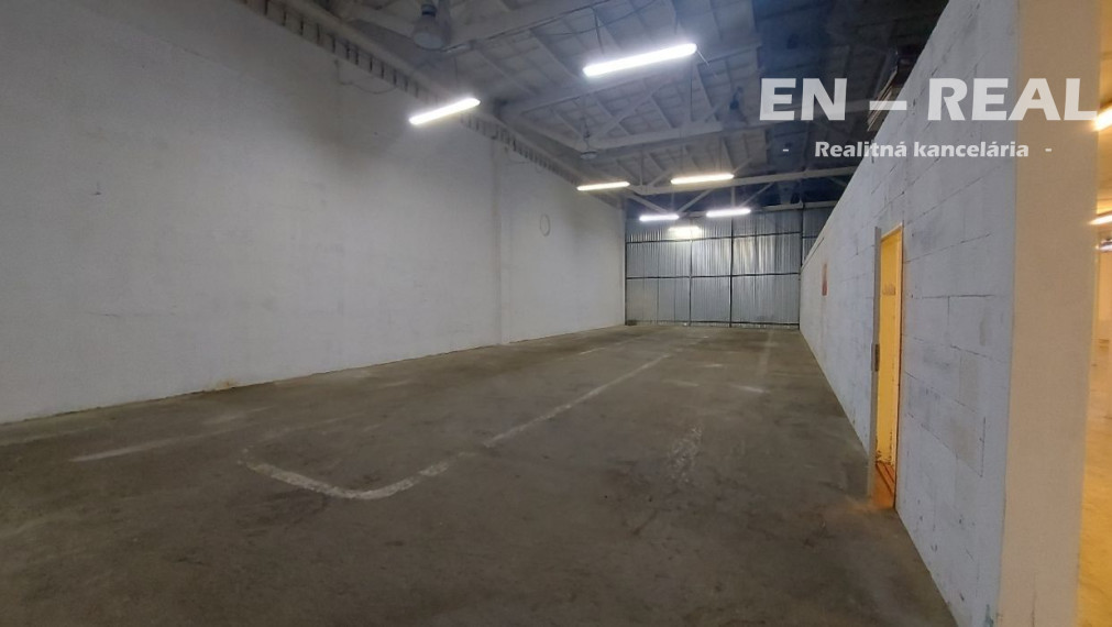 NA PRENÁJOM VÝROBNÉ-SKLADOVÉ-ADMINISTRATÍVNE PRIESTORY, KE Nad Jazerom