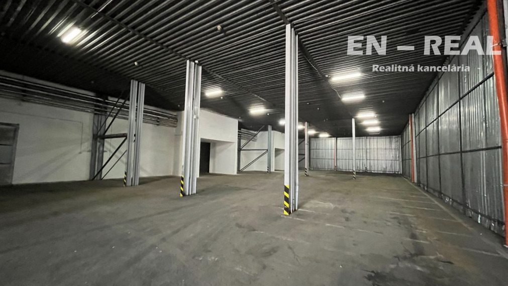 NA PRENÁJOM VÝROBNÉ-SKLADOVÉ-ADMINISTRATÍVNE PRIESTORY, priemyselný areál KE Nad Jazerom