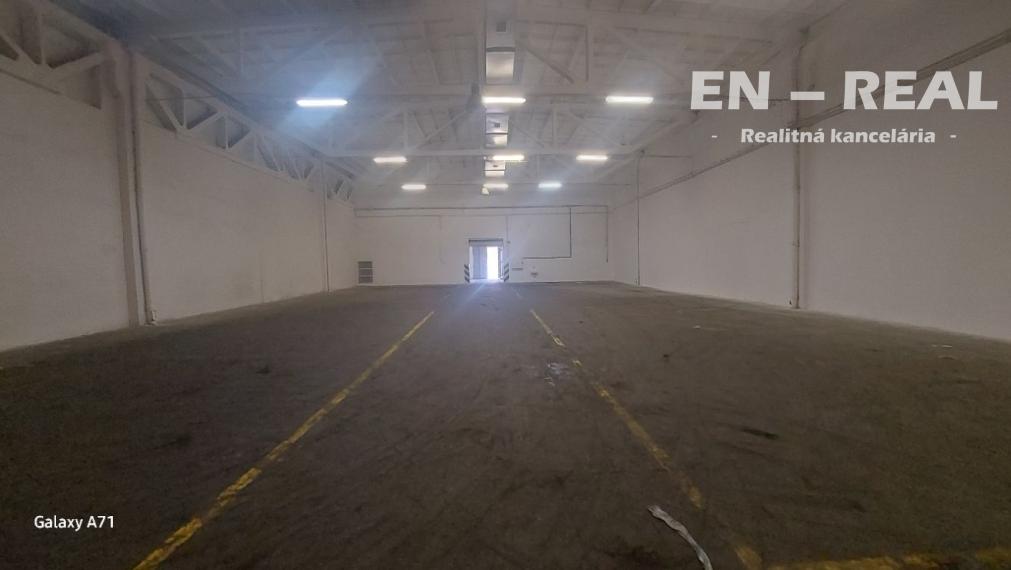 NA PRENÁJOM SKLADOVÉ-VÝROBNÉ PRIESTORY, Košice Nad Jazerom