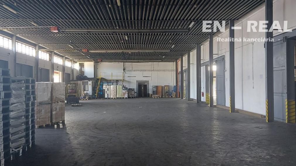 NA PRENÁJOM VÝROBNÉ-SKLADOVÉ-ADMINISTRATÍVNE PRIESTORY, priemyselný areál Košice 