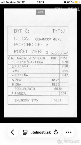 TOP LOKALITA : NA PRENÁJOM PEKNÝ, PRIESTRANNÝ, ZARIADENÝ BYT, Košice Sever